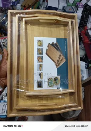 3 in 1 Bamboo Tray
