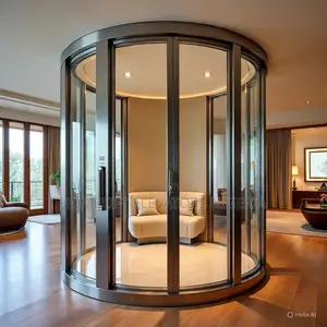Luxury Round Home Lift