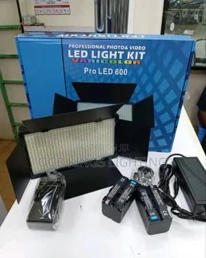 Portable Led 600 Photography Lighting Lamp for Videography Shooting