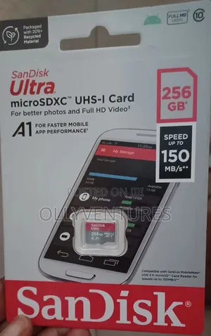 Sandisk Ultra Micro SDXC Uhs-I Card 256gb