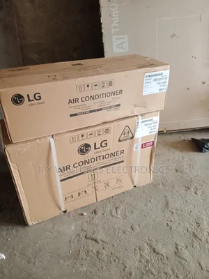 1hp Lg Dual Inverter Ac, Split Unit, 2 Years Warranty. Original Copper