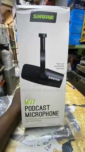 Shure Mv7 Podcast Mic With XLR