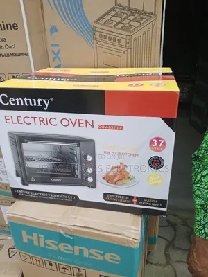 37 Liters Century Electric Oven Black Color, 1 Year Warranty
