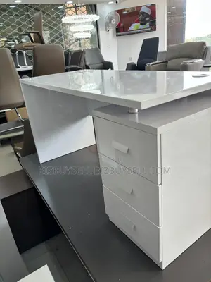 Mini Office White Table 1.2meters