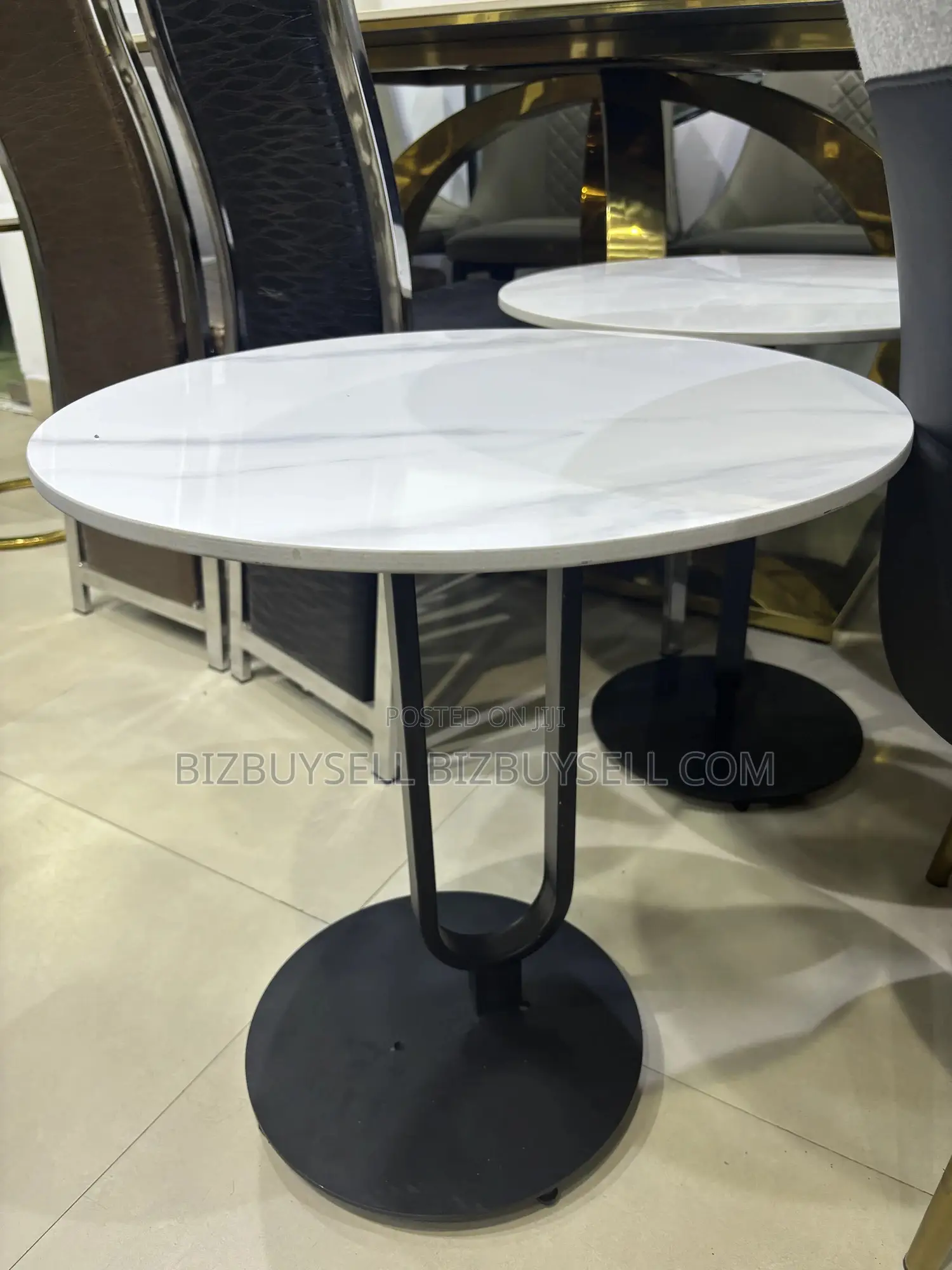 Marble Side Stool