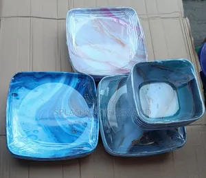 Mid Flat and Bowl for Soup 12pcs