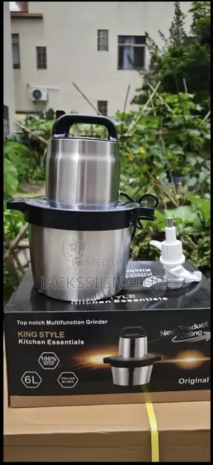 Multifunctional Yam Pounder/ Food Processor Grinder – Italian Blade