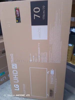 Lg 70inches New Smart4k Frameless Television(2025 Edition)