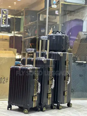 High Quality 4 In1 Set Aluminum Luggage and Traveling Boxes