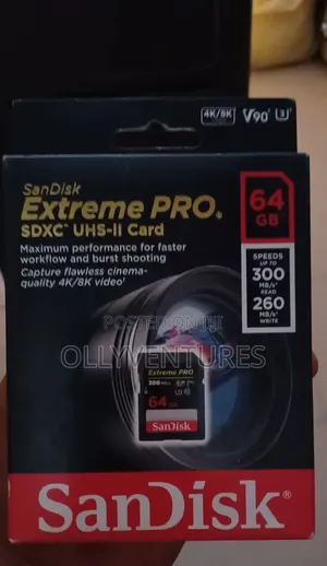 Sandisk Extreme Pro SDXC Uhs-Iicard
