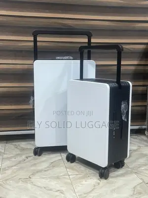Luxury Wide Hand Set of 2 Aluminum Luggage Box