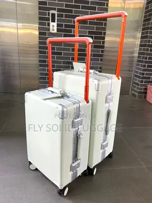 High Quality Luxury Set of 2 Aluminum Luggagebox 20inh and 24inh