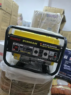 (4.0kva)Sumec Firman Petrol Generator Model Spg4000m 100% Copper Coil