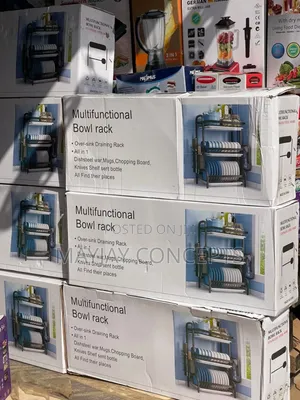 3-Layer Multifunctional Dish Rack or Drainer