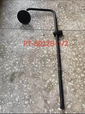Shower Pole and Rose