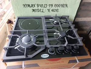 Original Kimax Built-in Gas Cooker 60x60cm 4 Burner