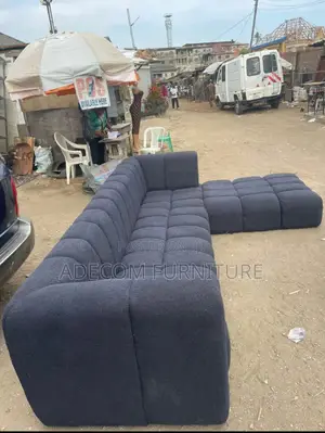Chair L Shape With Bubble Cloth