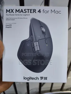 Logitech Mx Master 4 for Mac, iPados Bluetooth Mouse