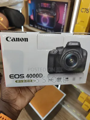 Canon Eos 4000d Ef S 18-55 LLL Kit Camera 