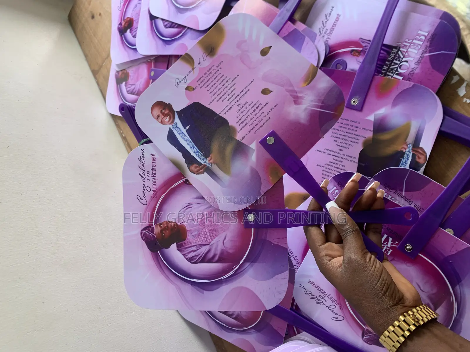Customized Hand Fan (Pvc)