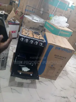Brand New Skyrun 50x50 3gas 1electric Cooker GCS-3g1e/X + Free Deliver