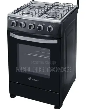 Boscon 3 Gas 1 Electric Hot Plate Free Standing Cooker With Oven