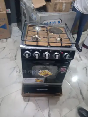 New Skyrun GCS-3g1e/X 4-Burner Cooker With Electric Rapid Plate