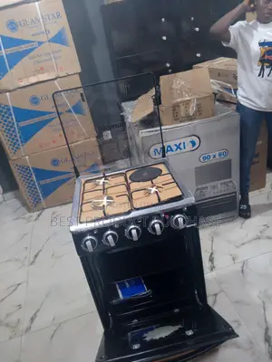 New Skyrun 50x50 Gas Cooker GCS-3g1e/X With Double Glass Door