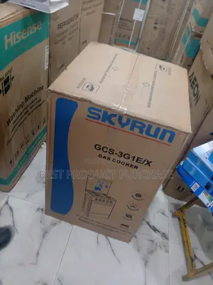 New Skyrun GCS-3g1e/X Stainless 4-Burner Gas Cooker + Warranty