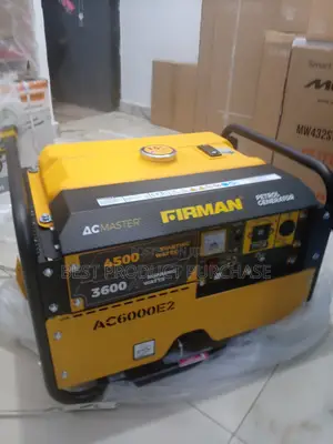 Original Firman Ac6000e2 3.5kva Petrol Generator + 1 Year Warranty