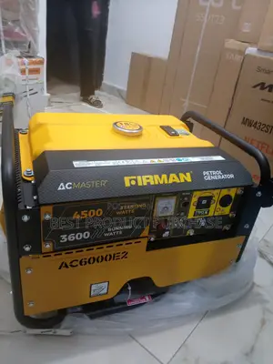 Brand New Firman Ac6000e2 3500watts Generator – Nationwide Delivery