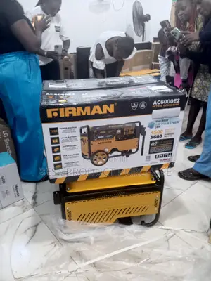 Firman Ac6000e2 3.5kva Key Start Generator + Oil Wheels – New