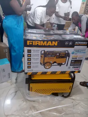 Firman Ac6000e2 3.5kva Petrol Generator (Key Start) Brand New