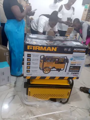 Brand New Firman Ac6000e2 3.5kva Generator + Free Delivery Lagos