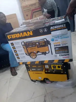 Original Firman Ac6000e2 3.5kva Generator With Avr – Brand New