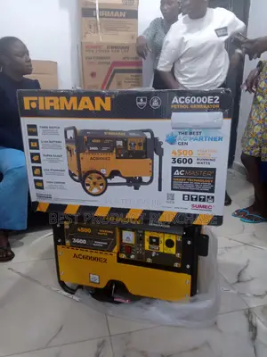 Firman Ac6000e2 3.5kva Generator Electric Start – Fresh Stock