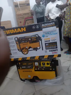 New Firman Ac6000e2 3.5kva 100% Copper Coil Petrol Generator