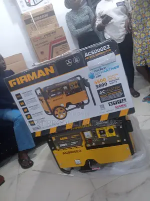 Brand New Firman Ac6000e2 3.5kva Generator With 15l Tank
