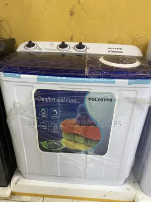Polystar 7kg Top Load Double Tub Washer