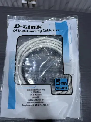 D-Link Cat6 Patch Cable – 5m