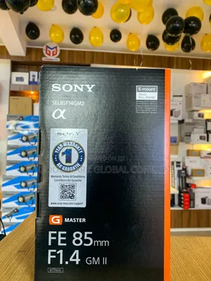 Sony Fe 85 Mm F/1.4 Gm Ii Lens | E-Mount