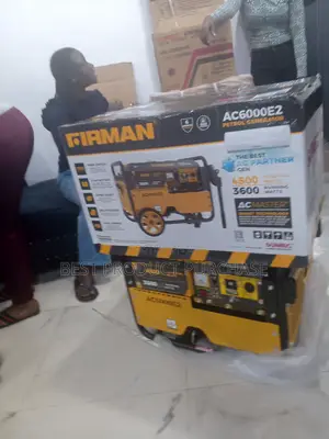 Original Firman Ac6000e2 3.5kva Petrol Generator – Sealed Carton