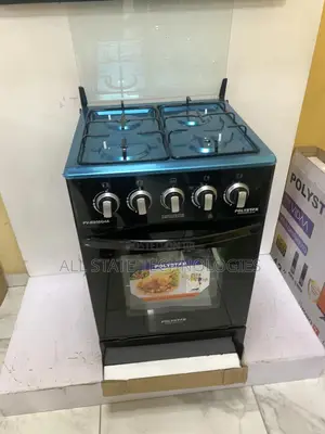 Polystar Pv-8555g4a 4-Burner Gas Standing Cooker – Premium Quality
