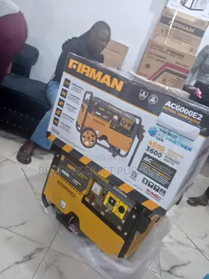 Firman Ac6000e2 Key Start Generator 3.5kva – Factory Sealed