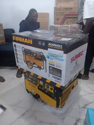New Firman Ac6000e2 3.5kva Petrol Generator With Avr