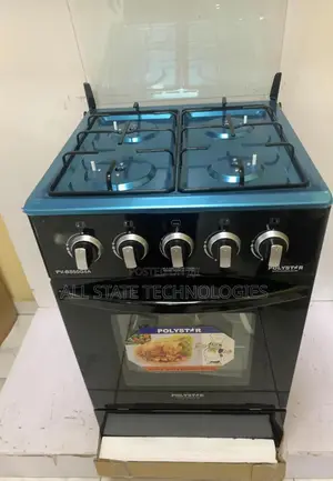 Modern Polystar 4-Burner Freestanding Gas Cooker Pv-8555g4a
