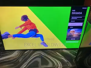 55” U.K Samsung Qled Premium Uhd (Q60a )Ultra Slim Hdr+ Smart Tv