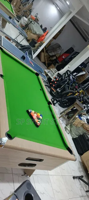 7ft Brown Switch Marble and Coin Snooker