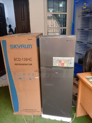 Original Skyrun BCD-138h 138l Double Door Refrigerator + 1yr Warranty