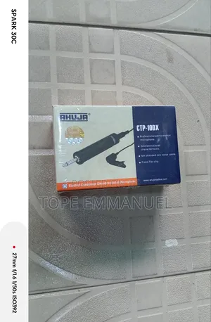 Ahuja CTP-10dx Electret Condenser Omnidirectional Microphone